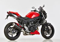 DSX-5 slip on exhaust - black for: SUZUKI SV 650 WCX0/WCX1, SV 650 X WCX0/WCX1