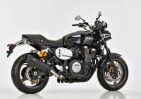 DSX-10 Slip on Ersatzdämpfer - schwarz-matt Auspuff für: YAMAHA XJR1300 RP19