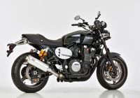 Rac 1 slip on exhaust - silver for: YAMAHA XJR1300 RP19