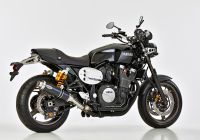 Supersport Slip on Ersatzdämpfer - schwarz Auspuff für: YAMAHA XJR1300 RP19