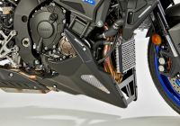 Bugspoiler - schwarz-matt Unterfahrschutz für: YAMAHA MT-10 SP RN45, MT-10 RN45