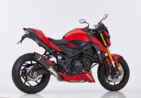 Street GP slip on exhaust super short for: SUZUKI GSX-S 750 WC50/52