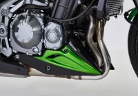Bugspoiler - schwarz/grau Unterfahrschutz für: KAWASAKI Z900 ZR900B/D