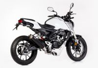TEC One Komplettanlage - schwarz Auspuff für: HONDA CB125R JC79
