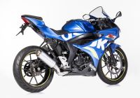 TEC One Komplettanlage Super Short - silber Auspuff für: SUZUKI GSX-S 125 WDL0, GSX-R 125 WDL0