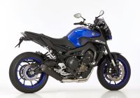 DSX-7 Komplettanlage - schwarz-matt Auspuff für: YAMAHA MT-09 Sport Tracker RN29, MT-09 Street Rallye RN29