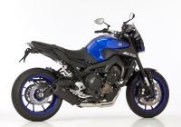 DSX-10 complete exhaust system - matt black for: YAMAHA MT-09 Street Rallye RN29, MT-09 Sport Tracker RN29