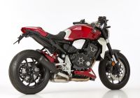 GP Series slip on exhaust super short - matt black for: HONDA CB1000R SC80