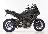 DSX-10 Komplettanlage Super Short - schwarz-matt Auspuff für: YAMAHA Tracer 900 RN57, Tracer 900 RN43
