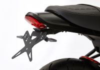 License plate holder - black for: KAWASAKI Z900 RS ZR900C