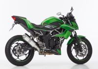 Supersport slip on exhaust super short - silver for: KAWASAKI Ninja 125 BX125A, Z125 BR125K