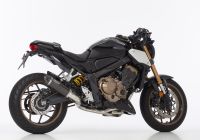Street GP complete exhaust system super short for: HONDA CBR650R RH01, CB650R RH02