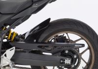 Hinterradabdeckung mit Alu Kettenschutz - silber Kotflügel für: HONDA CB650R RH02