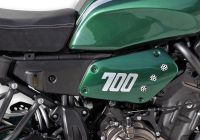 side panels - green for: YAMAHA XSR700 RM11/12