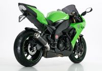 Supersport slip on exhaust super short for: KAWASAKI ZX-10R ZXT00E/F