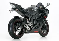 Supersport Slip on Ersatzdämpfer - silber Auspuff für: YAMAHA YZF-R6 RJ15