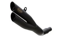 Pro 2 slip on exhaust - matt black for: SUZUKI GSX-R 750 WVCW, GSX-R 600 WVCV
