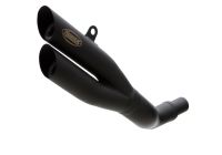 Pro 2 slip on exhaust - matt black for: KAWASAKI ZX-10R ZXT00J