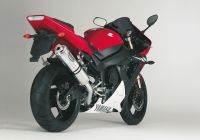 Supersport slip on exhaust - silver for: YAMAHA YZF-R1 RN09
