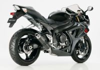 Supersport slip on exhaust for: SUZUKI GSX-R 600 WVCE, GSX-R 750 WVCF