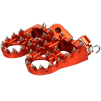 Fussrasten Satz orange Accossato FR795A