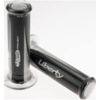 Handlebar set grip Scooter- 120mm / black-silver