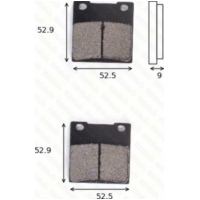 disk brake pads MCB 531 SH ABE approved