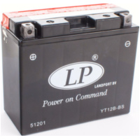 YT12B-BS (YT12B-4) 12V/10AH DIN51291 für: AGM Batterie 150x69x130mm