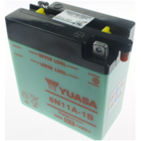 Akku, Motorradbatterie 6N11A-1B Dry-Batterie 122x62x131mm