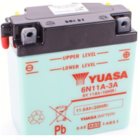 6N11A-3A 6V/11AH dry-battery 122x62x131mm