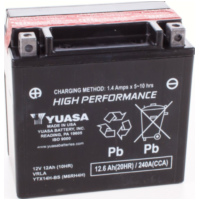 YTX14H-BS 12V/12AH DIN51214 for: AGM-battery 150x87x145mm