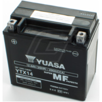 YTX14 (compare YTX14-BS) 12V/12AH DIN51214 SLA-battery 150x87x145mm