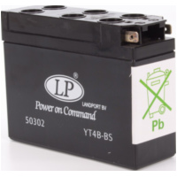 YT4B-BS/ YT4B-5 12V2.3AH DIN50302 for: AGM battery 113x39x85mm