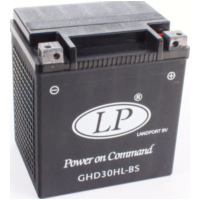 GHD30HL-BS / GHD30H-3 / YTX30HL-BS / YTX30H-3 12V/30AH rüttelfeste GEL Batterie L166xB130xH175mm