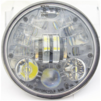 Headlight with adaptive light type 8690 (5 3/4" housing) black E-proofed