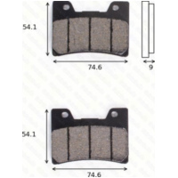 Bremsklötze Scheibenbremsbeläge MCB 622 SV mit ABE