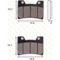 disk brake pads MCB 642 ABE approved