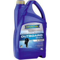 RAVENOL Outboardoel 2T mineralisch. 4 Liter Kanister