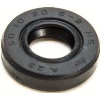 Shaft seal 10x20x5, NBR, with dust lip