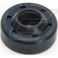 Shaft seal 10x22x7/9, NBR, with dust lip