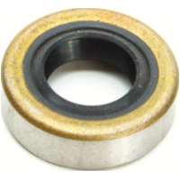 Shaft seal 12x22x7, St, NBR, with dust lip