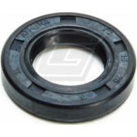Shaft seal 15x26x5, NBR, with dust lip
