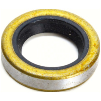 Shaft seal 17x28x6, St, NBR, with dust lip