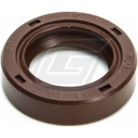 Shaft seal 18x28x7, for: FKM, with dust lip