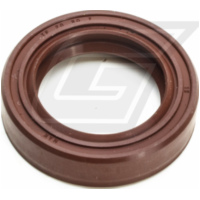 Shaft seal 20x30x7, for: FKM, with dust lip