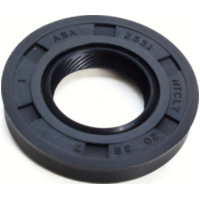 Shaft seal 20x38x7, NBR, with dust lip