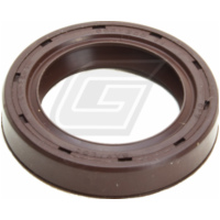 Shaft seal 24x35x7, for: FKM, with dust lip