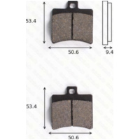 Disc brake pads MCB 710 homologated