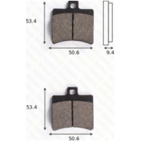 Bremsklötze Scheibenbremsbeläge MCB 710 SR ohne ABE