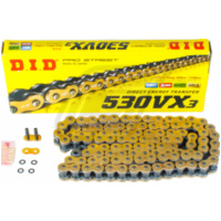 chain X-ring reinforcedVX3 G&B, 530, 106 with rivet lock / usable up to 110kW (150HP) / up to 1000cc